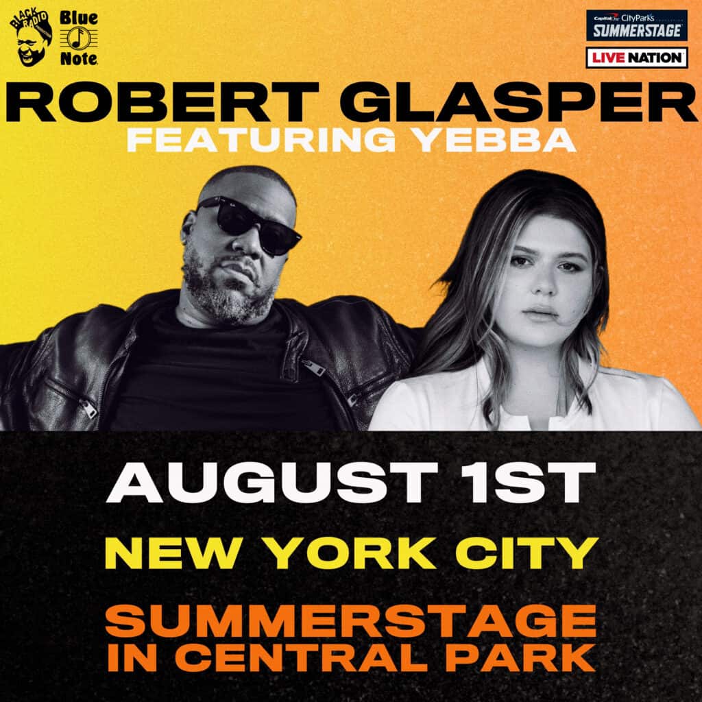 Robert Glasper August 1st at SummerStage