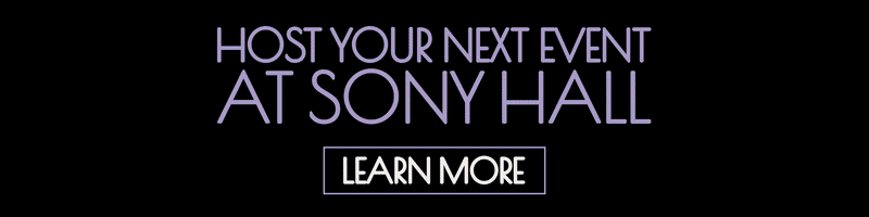 More info about hosting your next event at sony hall