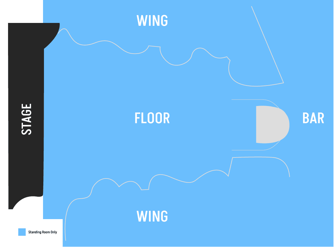 Sony Hall Floor Plan